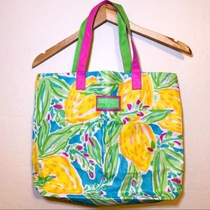 Lilly Pulitzer Lemon Bag Tote